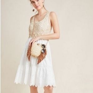 Anthropologie Crochet Brittney Dress - NWT!!